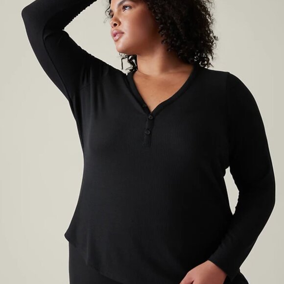 Athleta Wind Down Sleep Top, S, BNWT - Picture 4 of 5